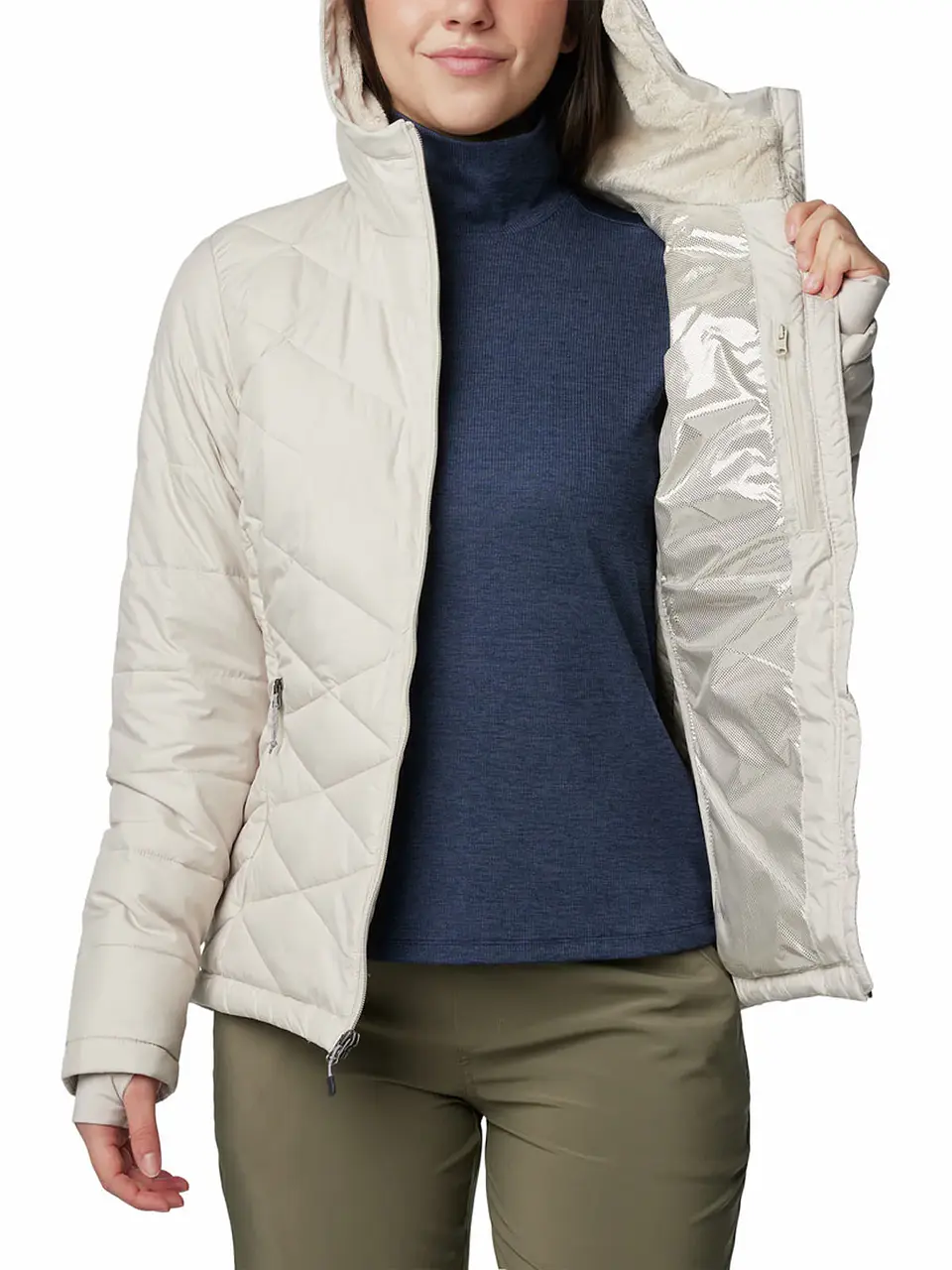 Parka Beige Mujer Columbia 1738151-5HD 4