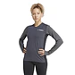 Polera Gris Mujer Adidas JC8200 - Miniatura 1