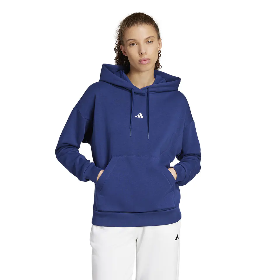 Poleron Azul Mujer Adidas JN1854 1