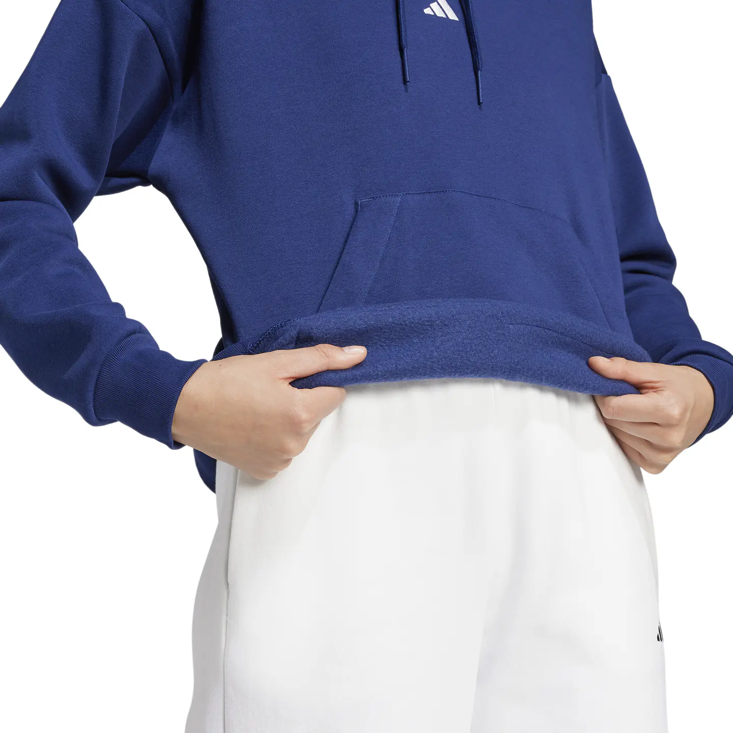Poleron Azul Mujer Adidas JN1854 4