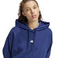 Poleron Azul Mujer Adidas JN1854 - Miniatura 5