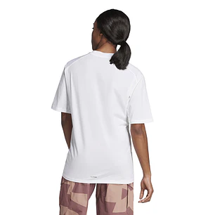 Polera Blanca Mujer Adidas JE0366