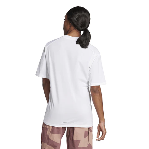 Polera Blanca Mujer Adidas JE0366