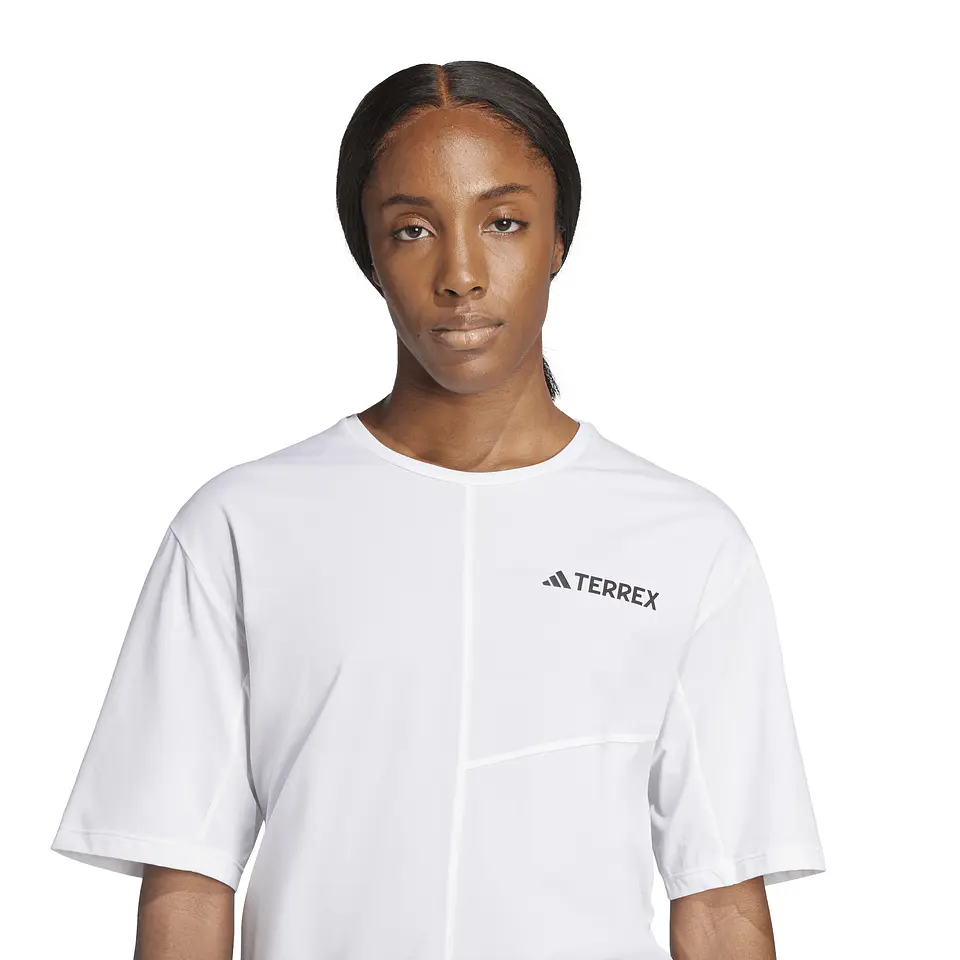 Polera Blanca Mujer Adidas JE0366 4