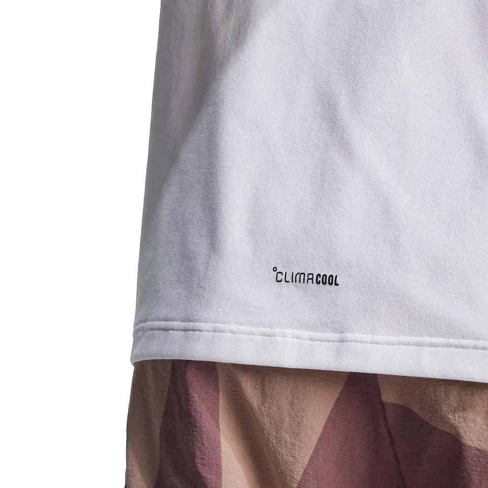 Polera Blanca Mujer Adidas JE0366 5