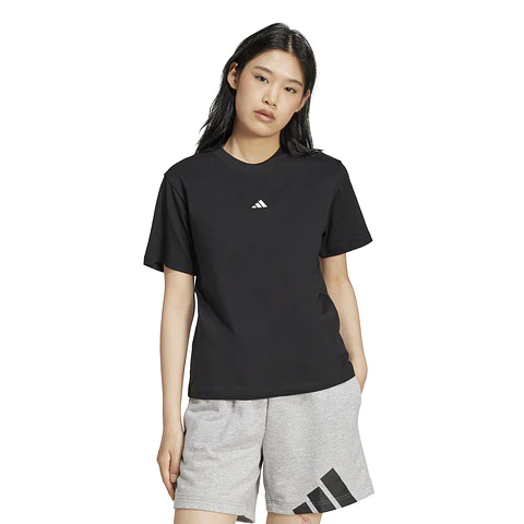 Polera Negra Mujer Adidas JC5943