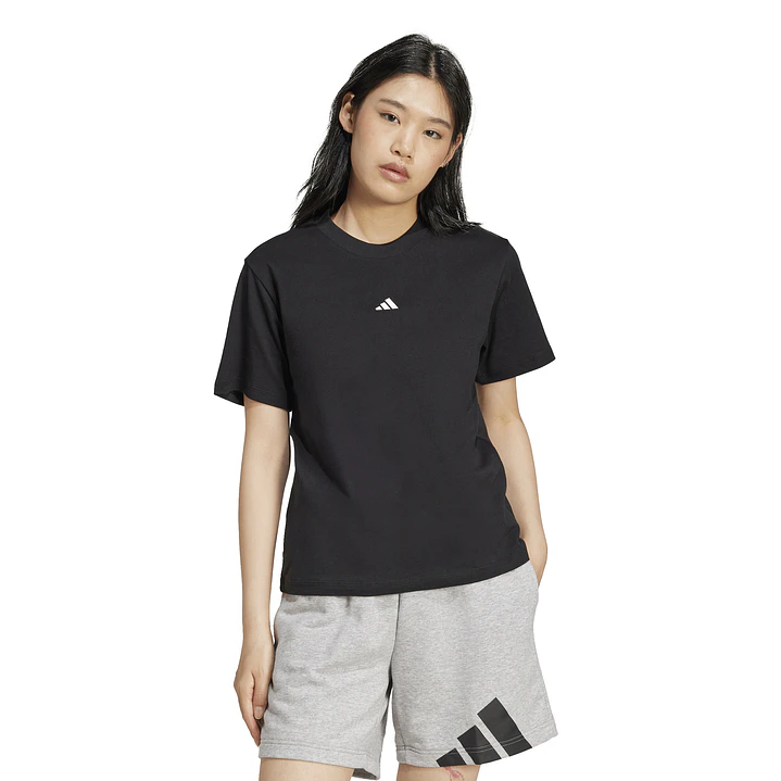 Polera Negra Mujer Adidas JC5943 1