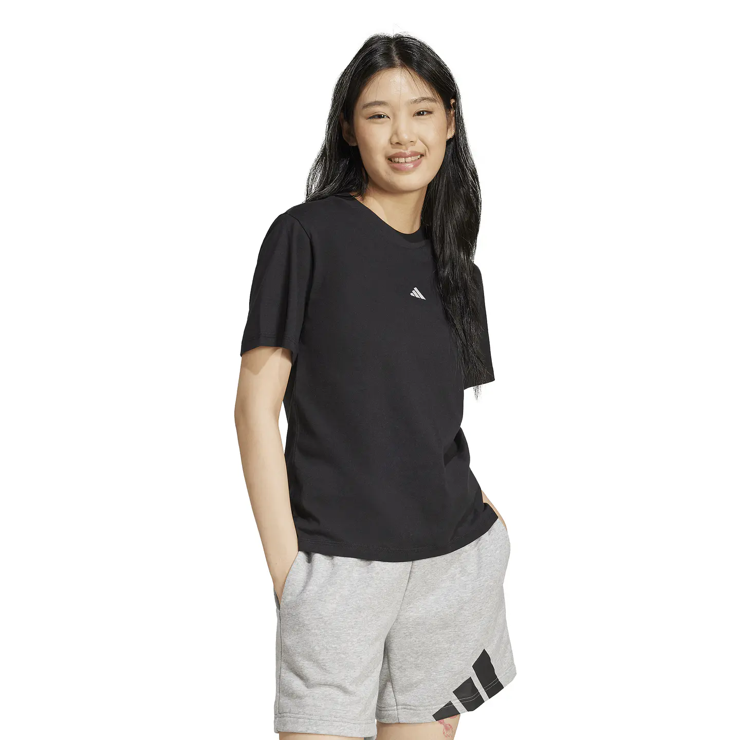 Polera Negra Mujer Adidas JC5943 3