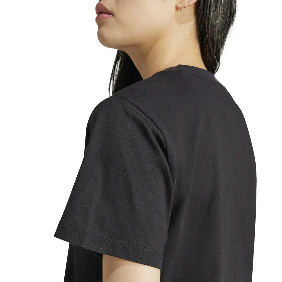 Polera Negra Mujer Adidas JC5943 5