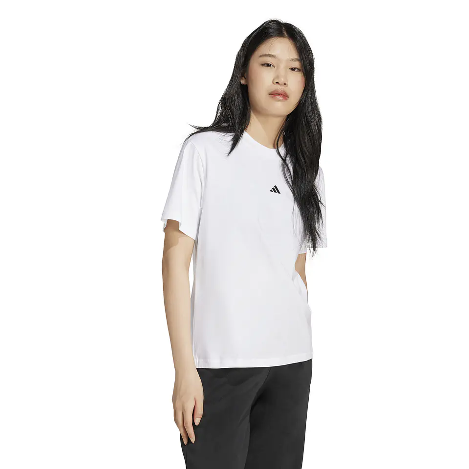 Polera Blanca Mujer Adidas JC5944 3