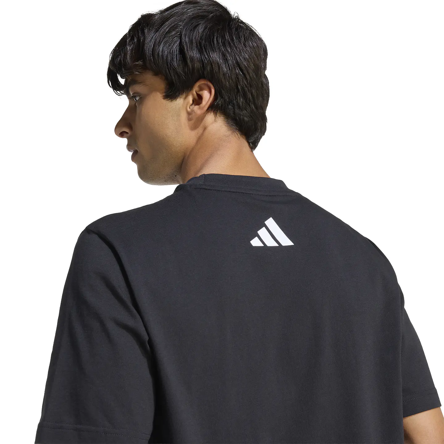 Polera Negra Hombre Adidas KE8163 5
