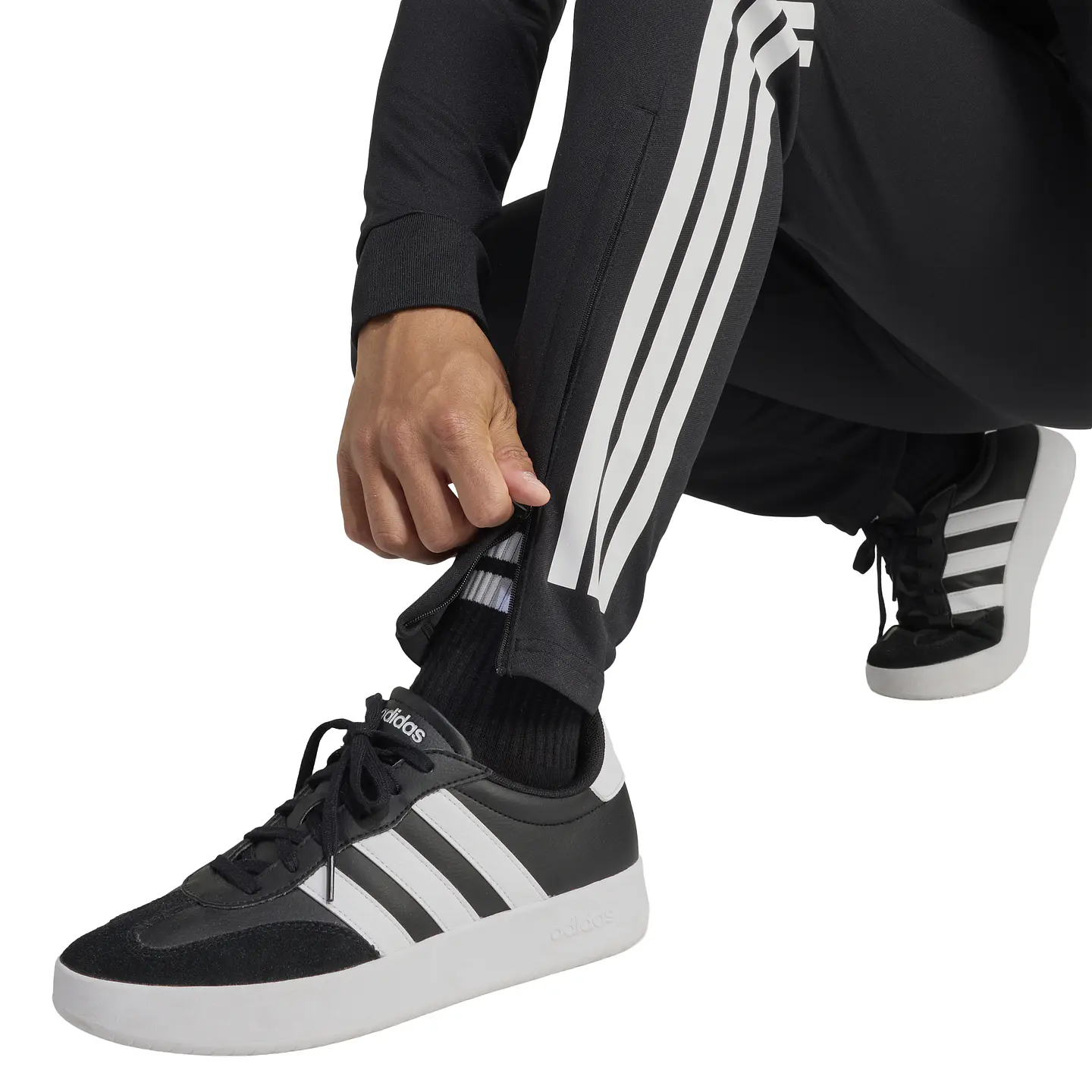 Pantalon de Buzo Negro Hombre Adidas JZ0231 5