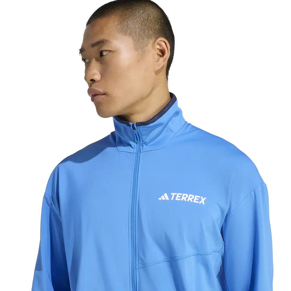 Poleron Azul Hombre Adidas KA9529 5