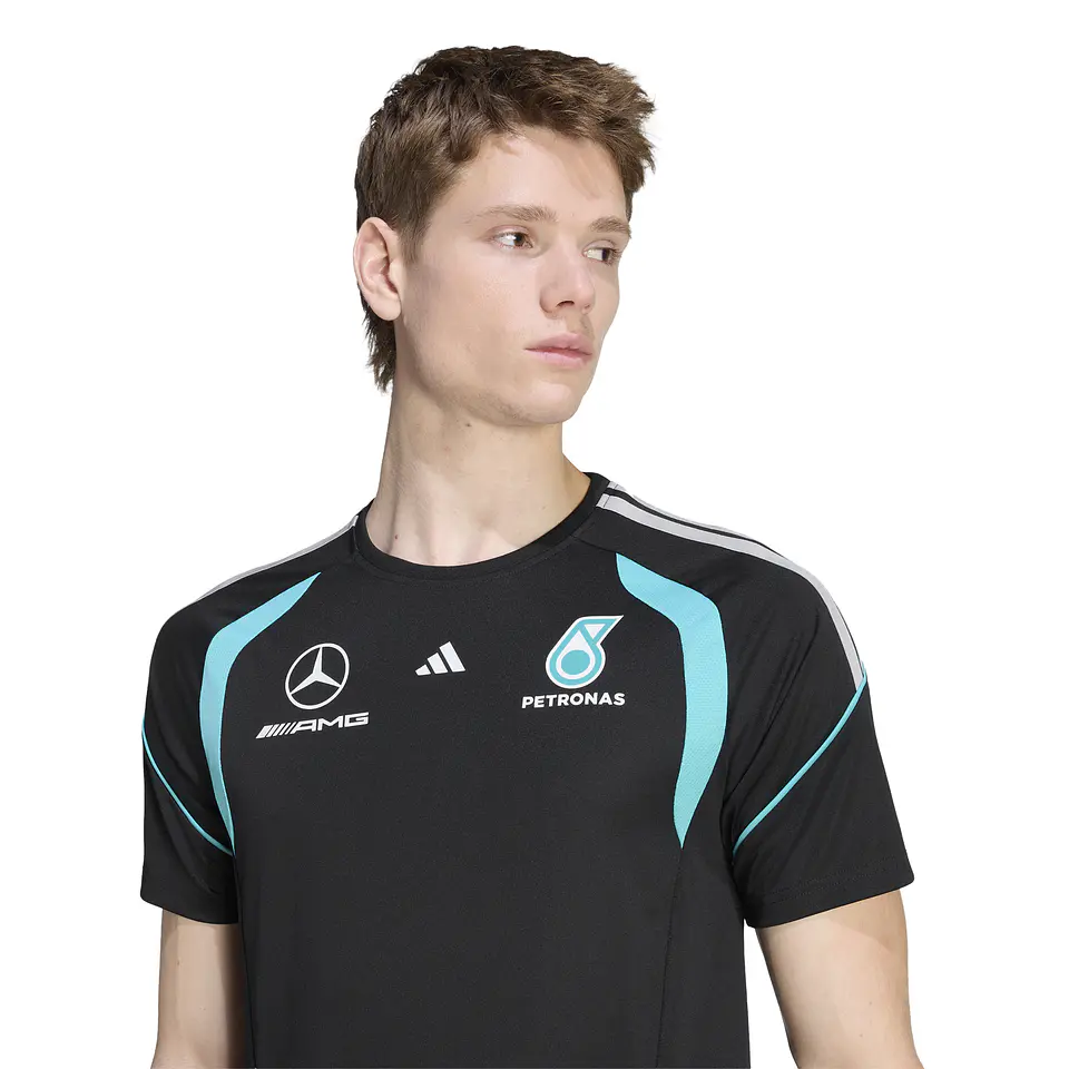 Polera Negra Hombre Adidas KE7256 4