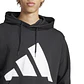 Poleron Negro Hombre Adidas IN6159 - Miniatura 4