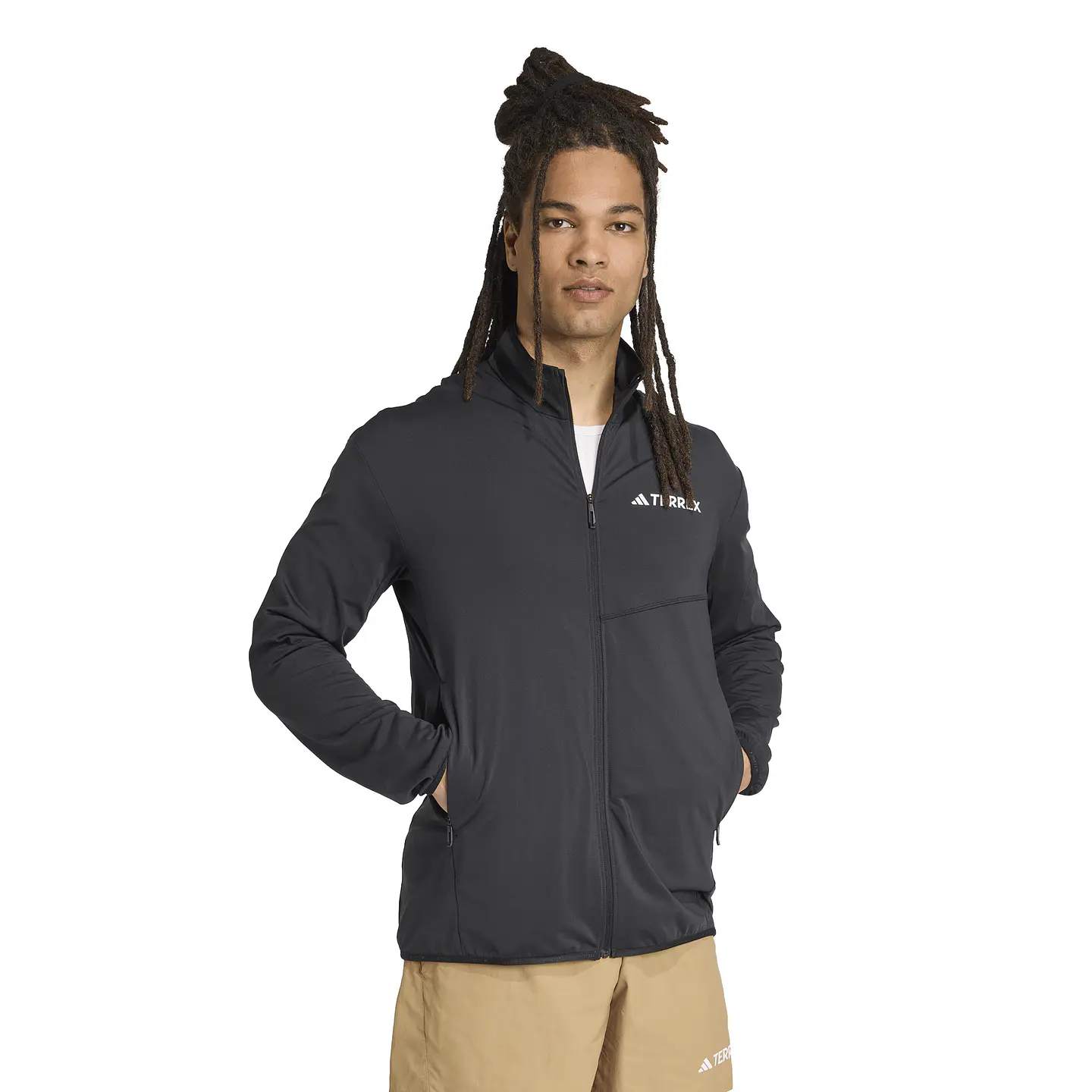Poleron Negro Hombre Adidas JM0141 3