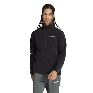 Poleron Negro Hombre Adidas JP0783