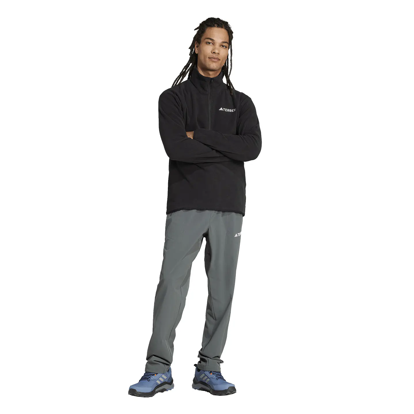 Poleron Negro Hombre Adidas JP0783 4