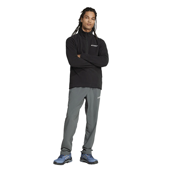 Poleron Negro Hombre Adidas JP0783 4