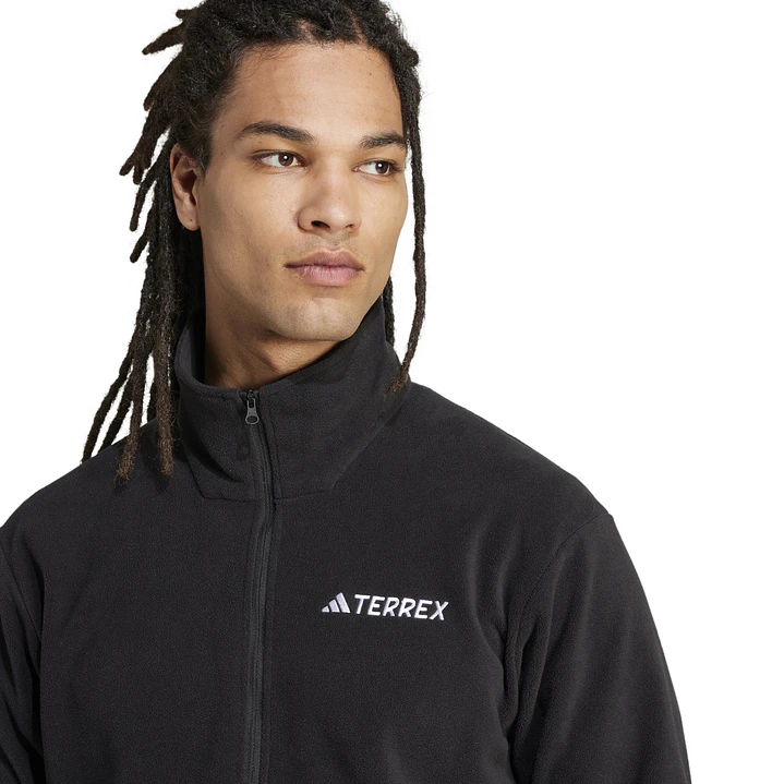 Poleron Negro Hombre Adidas JP0783 5