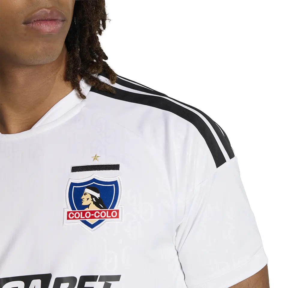 Camiseta Futbol Blanca Hombre Adidas JL6689 6