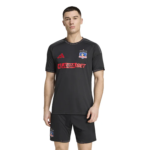 Camiseta Futbol Negra Hombre Adidas JL6690