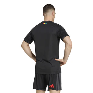 Camiseta Futbol Negra Hombre Adidas JL6690