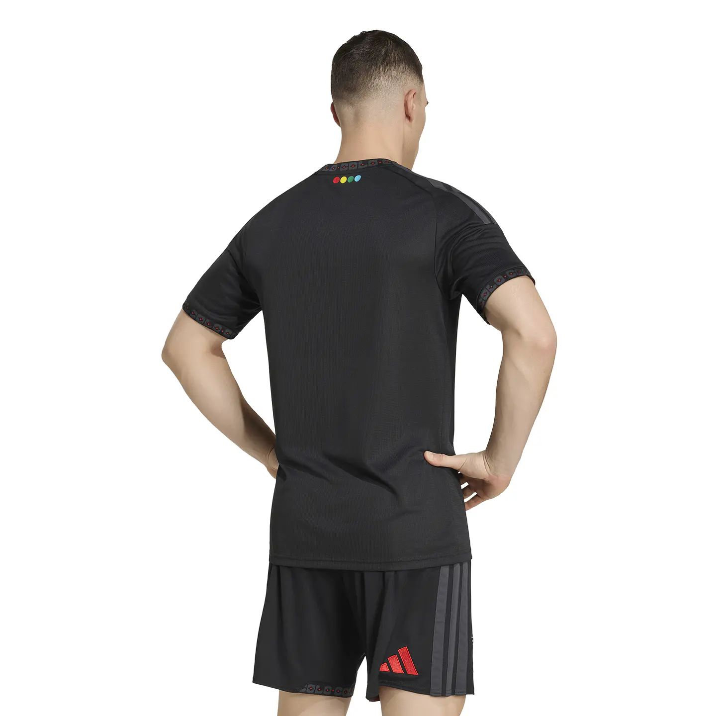 Camiseta Futbol Negra Hombre Adidas JL6690 2