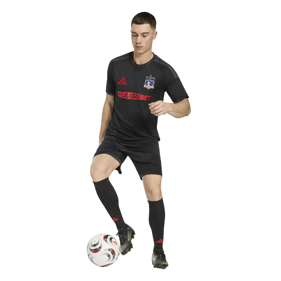 Camiseta Futbol Negra Hombre Adidas JL6690 3
