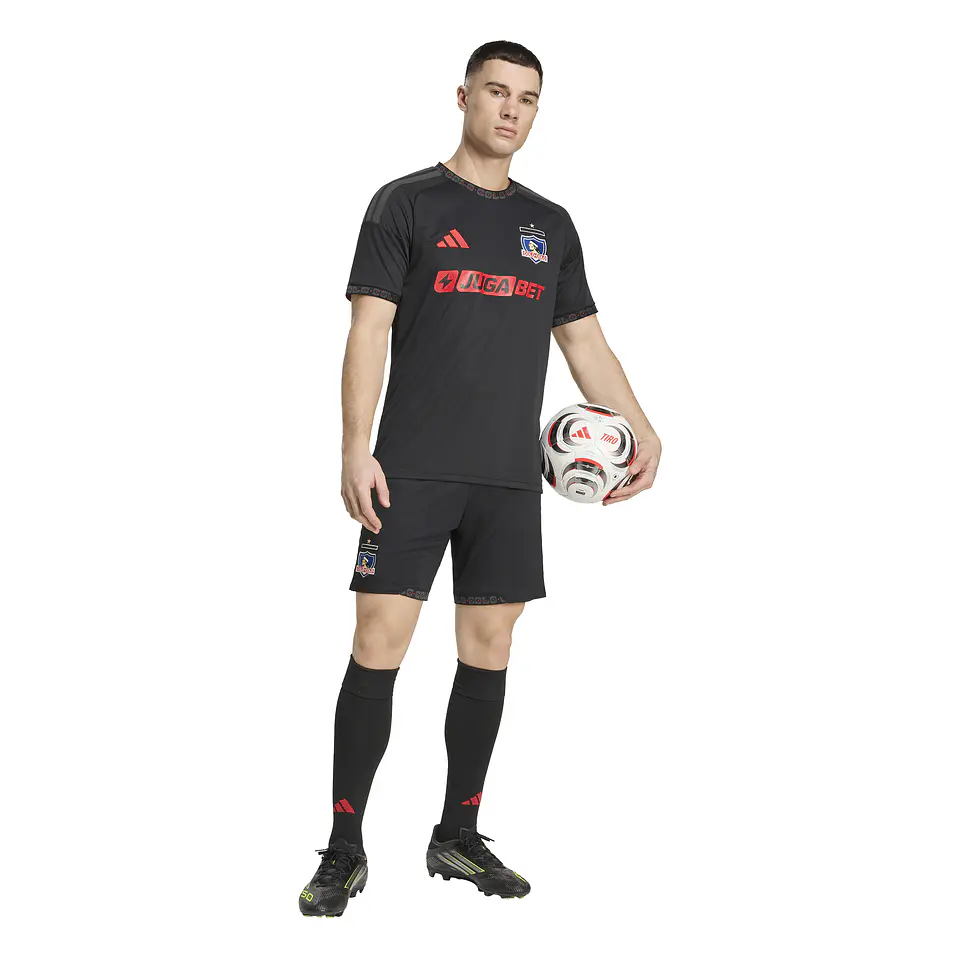 Camiseta Futbol Negra Hombre Adidas JL6690 4