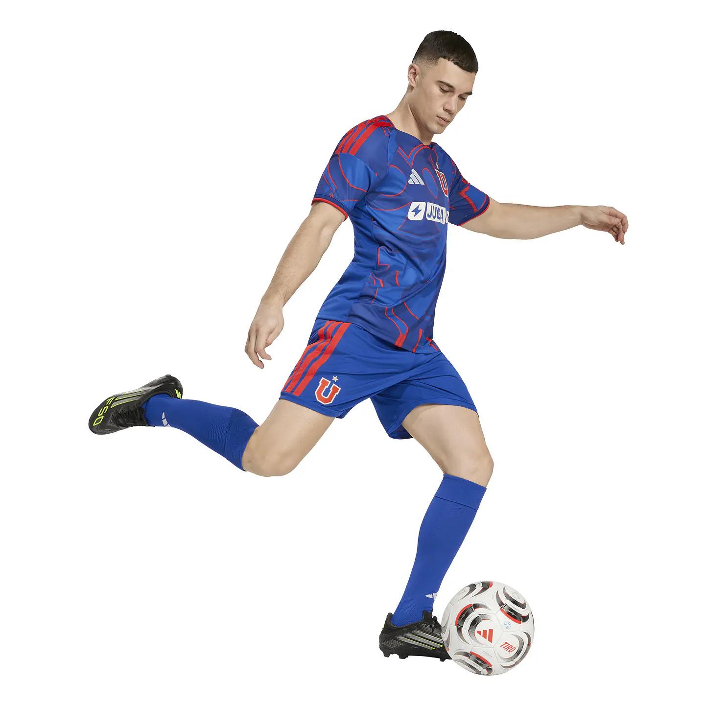 Camiseta Futbol Azul Hombre Adidas JL6695 3
