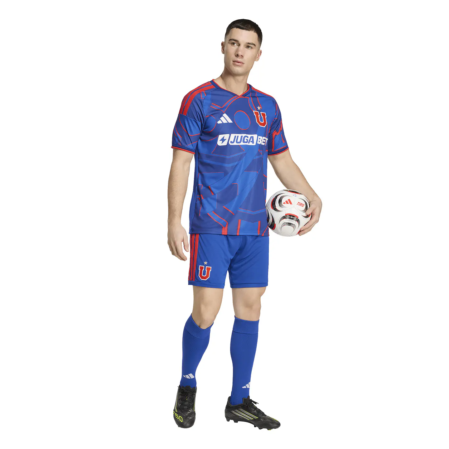 Camiseta Futbol Azul Hombre Adidas JL6695 4