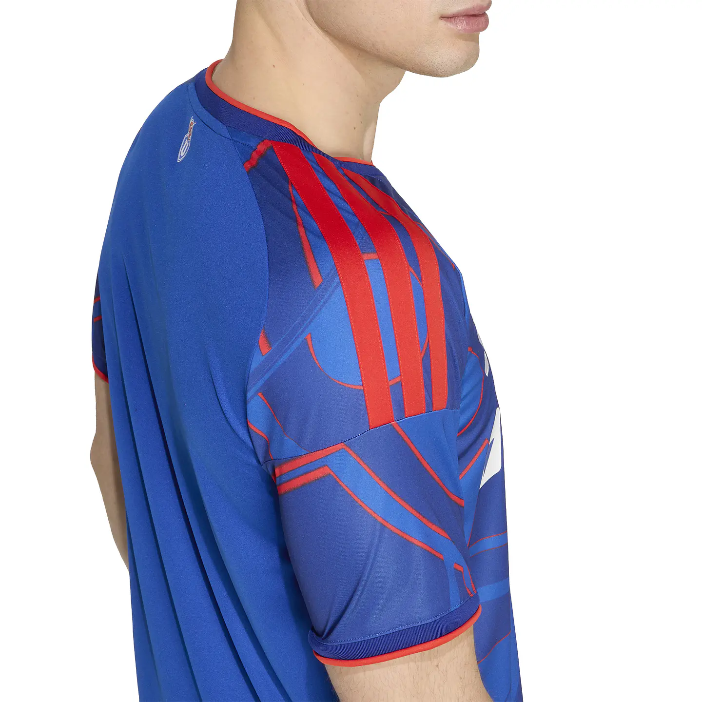 Camiseta Futbol Azul Hombre Adidas JL6695 6