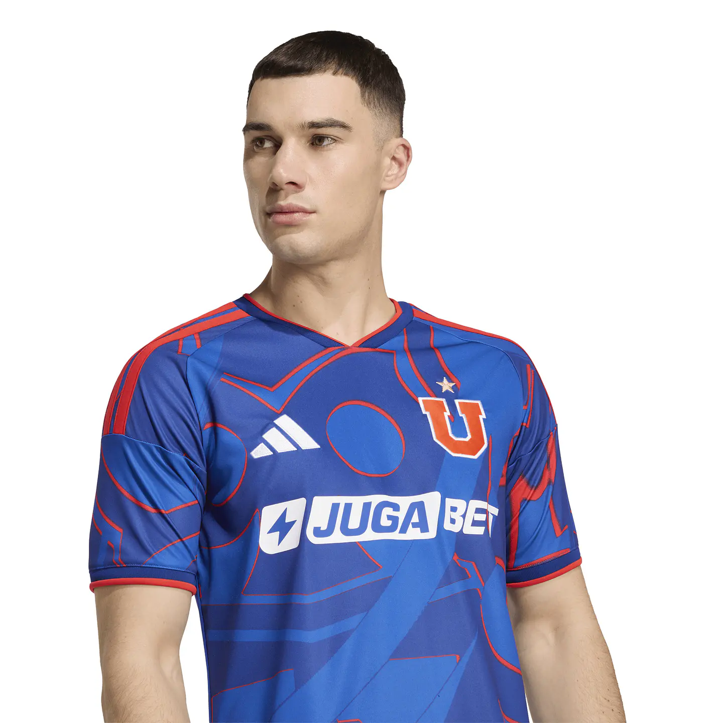 Camiseta Futbol Azul Hombre Adidas JL6695 5