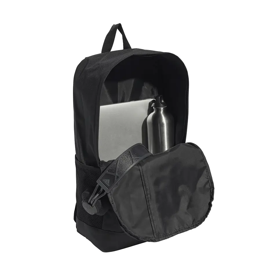Mochila Negra Unisex Adidas JD9556 4