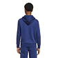 Poleron Azul Juvenil Adidas JY0612 - Miniatura 2