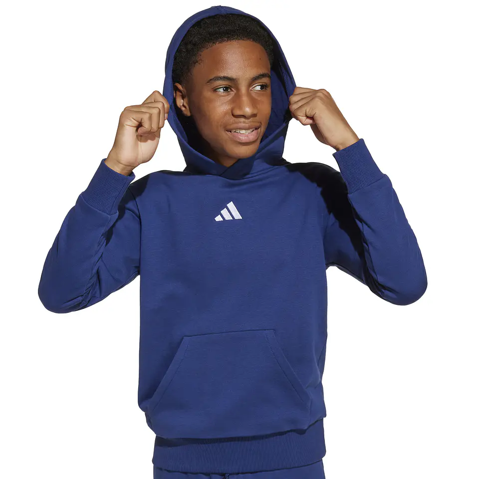 Poleron Azul Juvenil Adidas JY0612 4