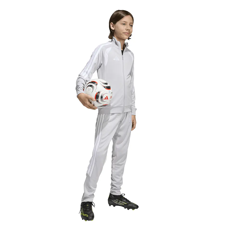 Pantalon de Buzo Plateado Juvenil Adidas JY9681 3
