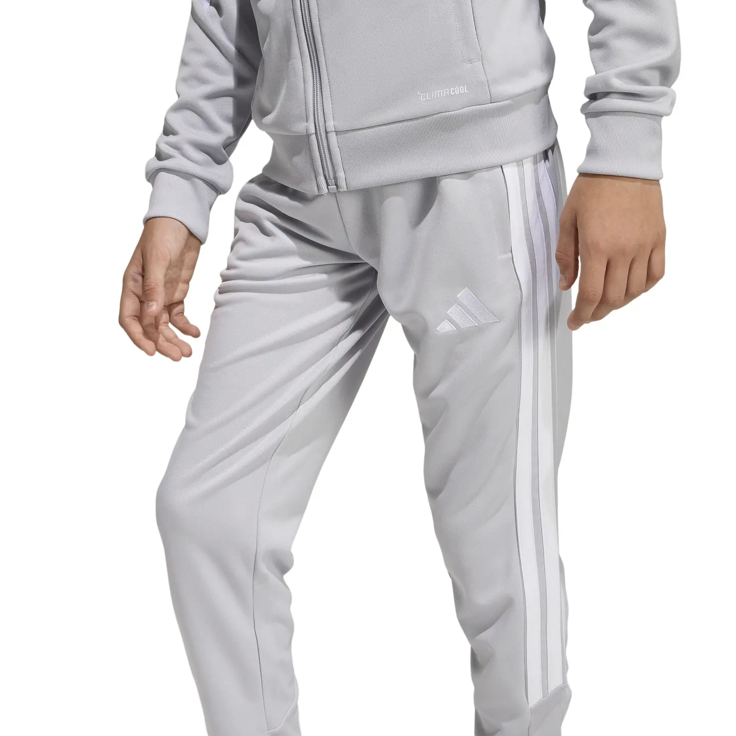 Pantalon de Buzo Plateado Juvenil Adidas JY9681 4