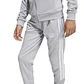 Pantalon de Buzo Plateado Juvenil Adidas JY9681 - Miniatura 4