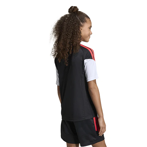Polera Negra Juvenil Adidas KB1326