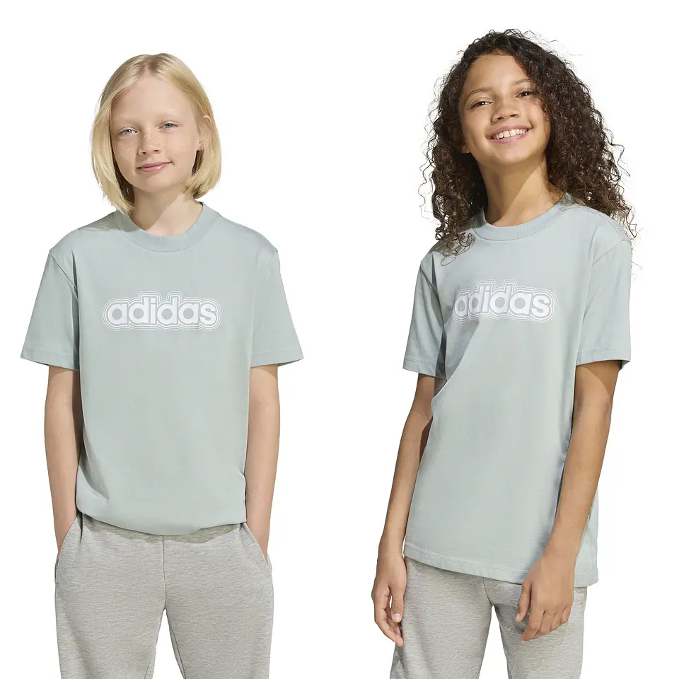 Polera Celeste Juvenil Adidas JZ7812 7
