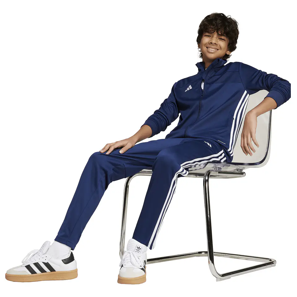 Pantalon de Buzo Azul Juvenil Adidas JM5982 3