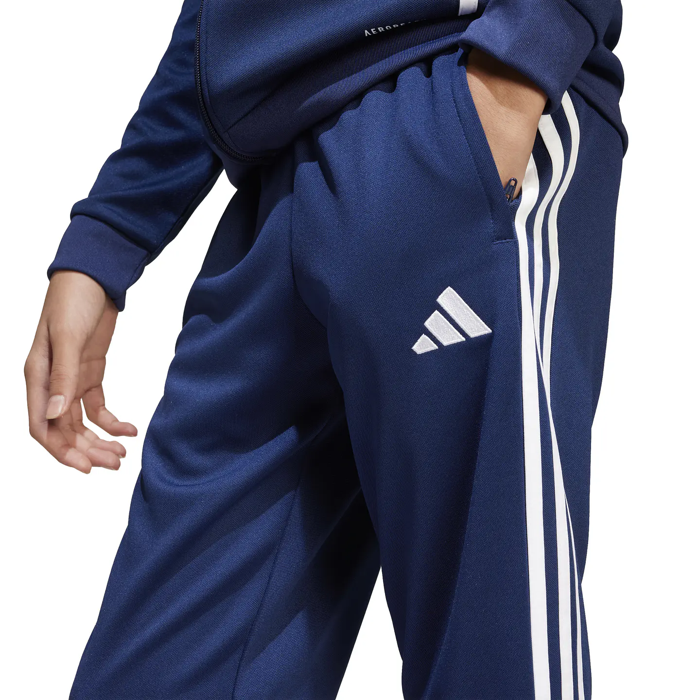 Pantalon de Buzo Azul Juvenil Adidas JM5982 4