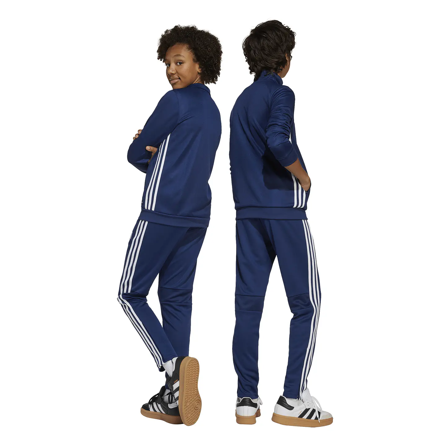 Pantalon de Buzo Azul Juvenil Adidas JM5982 6