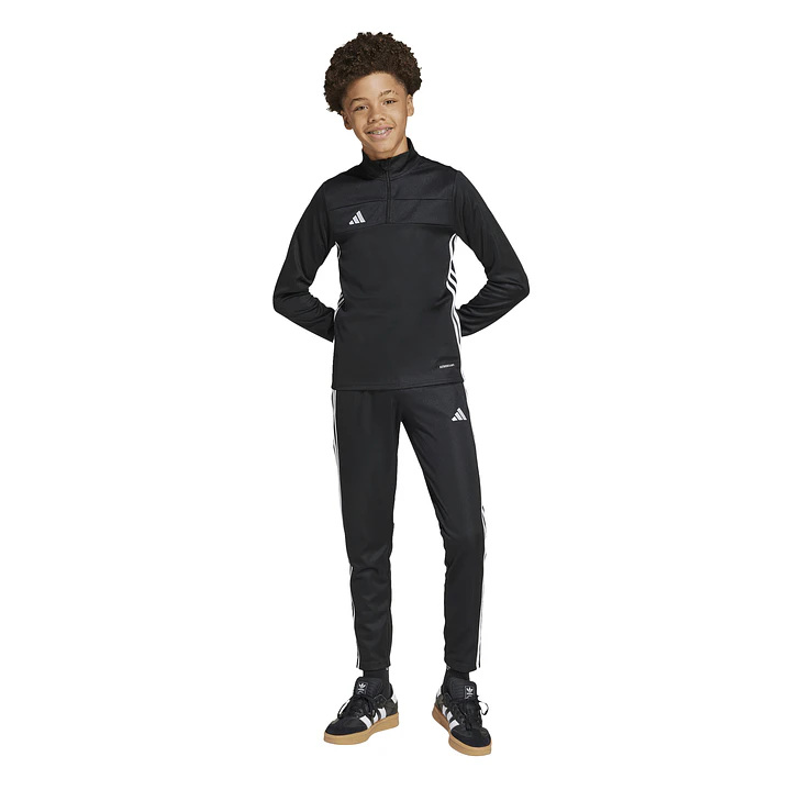 Pantalon de Buzo Negro Juvenil Adidas JD0573 3