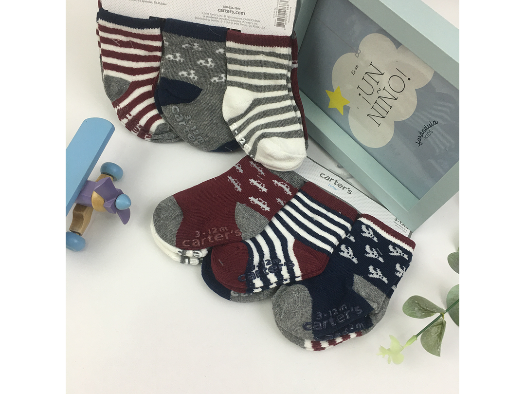 Medias Carter Set Por 6 Pares 1