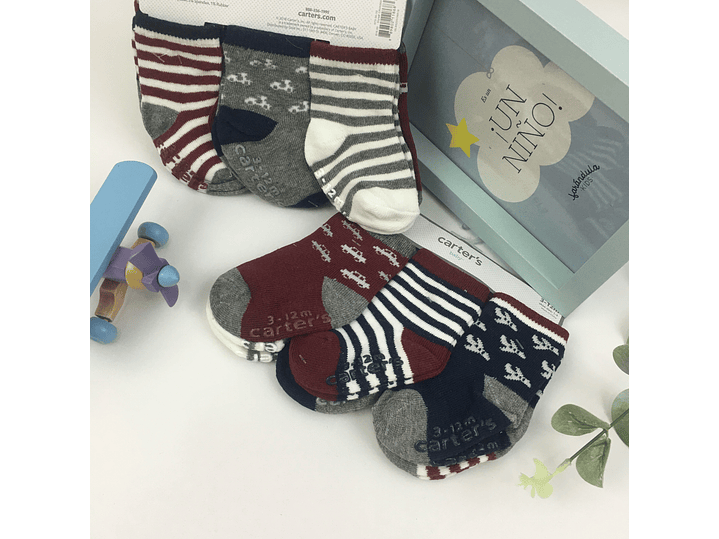 Medias Carter Set Por 6 Pares 1
