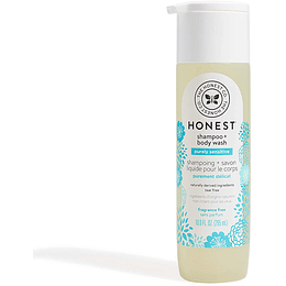 Shampoo & jabón corporal Honest, Lavanda Dreamy súper calmante, 10 Onzas,