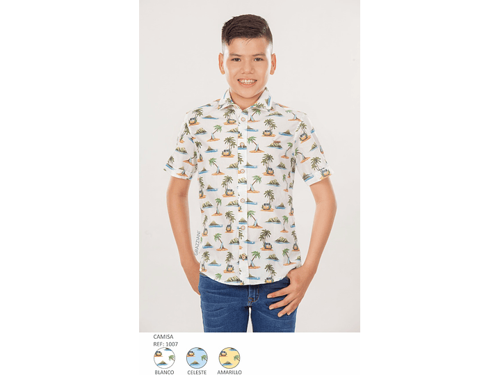Camisa Grazziani Palmeras 1